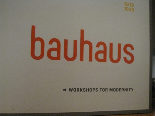 Bauhaus @ MoMA